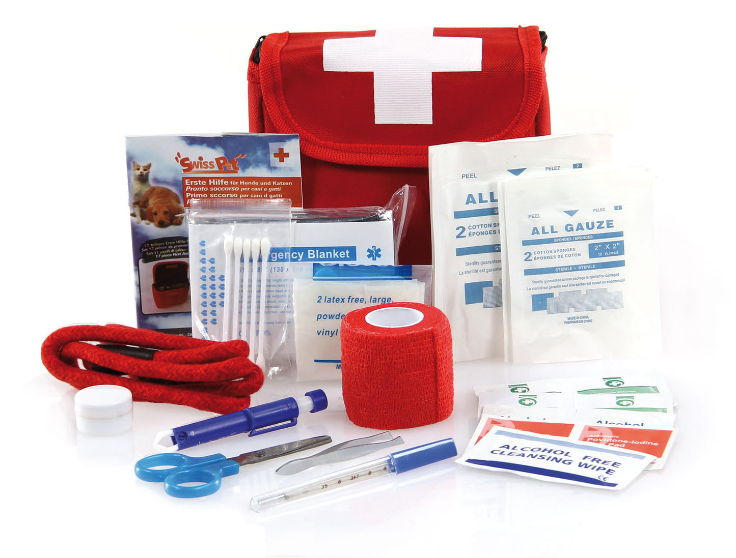 Erste-Hilfe-Set für Hunde