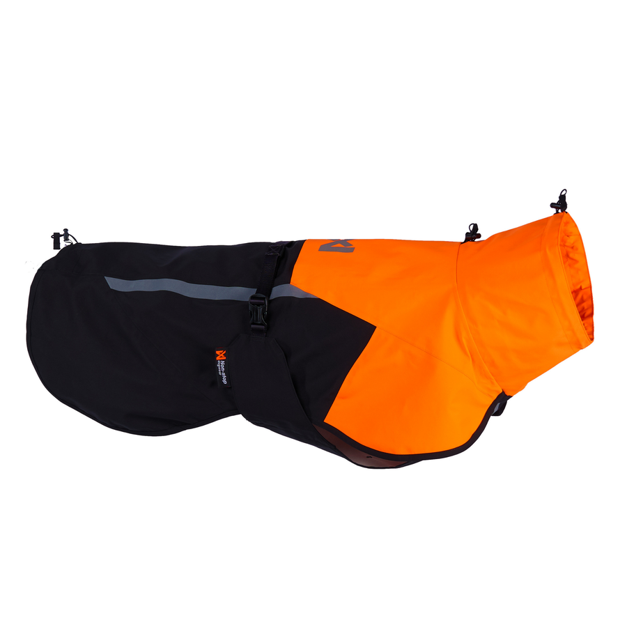 Fjord raincoat 2.0 – Orange/black