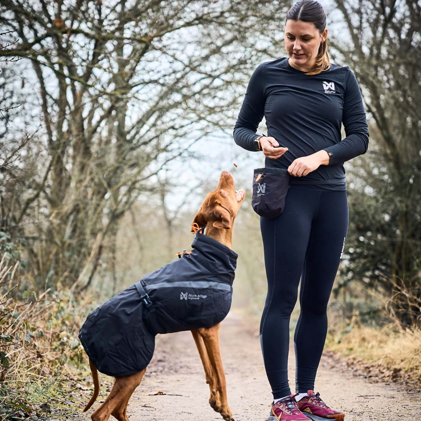 Trekking insulated dog jacket