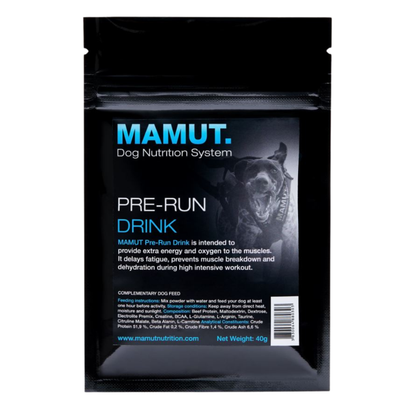 MAMUT Pre-Run Drink – 40 g Pouch