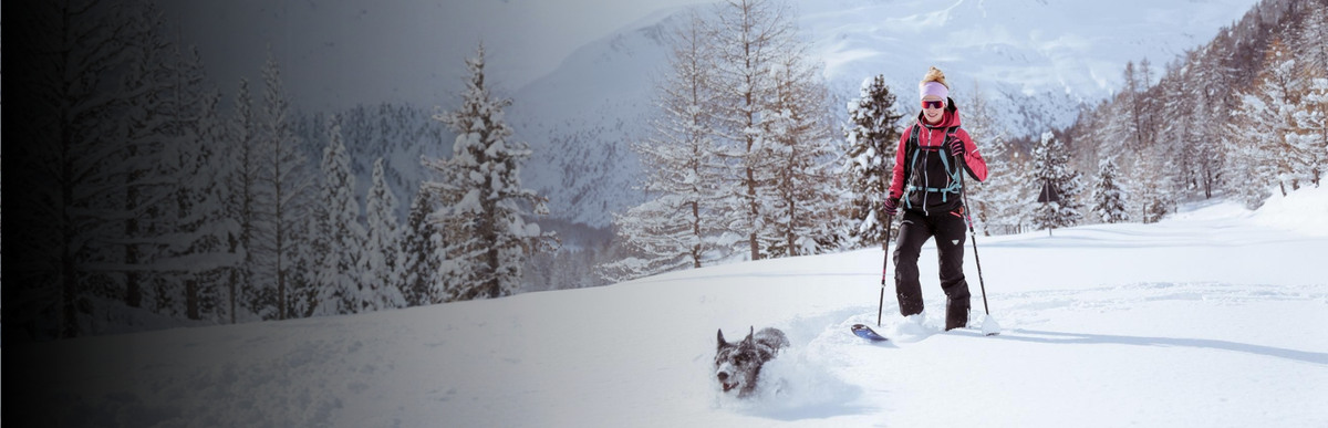 Ski- und Schneeschuhtouren mit Hund